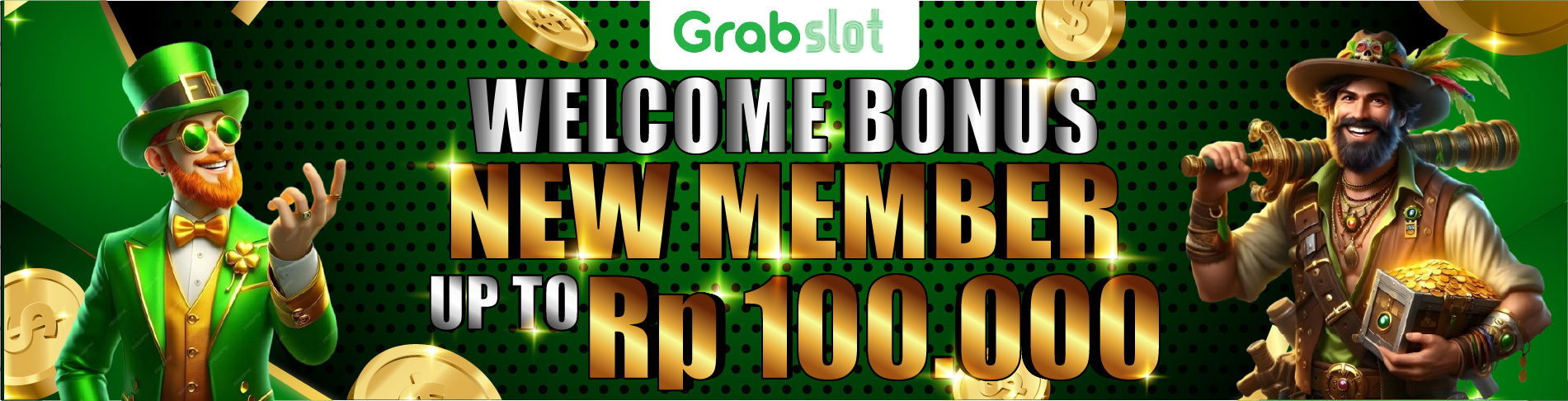 Bonus New Member 100%